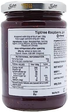 Wilkin and Sons Tiny Tip Raspberry Conserve 340g