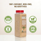 Organic Hulled Sesame Seeds 18 oz - White Sesame Seeds Organic - For Cooking, Baking and Garnishing - USDA Organic, Gluten-Free, Non-GMO - The Holly Tree
