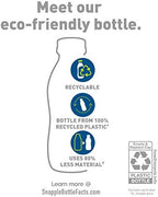 Snapple Zero Sugar Half 'n Half Tea, 16 fl oz recycled plastic bottle, Pack of 12