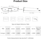4 Pack Compact Reading Glasses Pocket Foldable Readers for Women Men