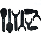 6 Pcs Dental Contraster Intraoral Photographic Black Background Board Photo Contrast Kit Palatal Photography