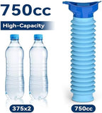 Pee Bottles for Men, Adjustable Emergency Urinal, Car Pee Bottle for Men and Women, Portable Toilet for Car, Shrinkable Personal Mobile Toilet,Urine Bottle