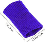 Didiseaon Finger Sleeve Support Brace 20pcs Gel Finger Protectors Breathable Elastic Thumb Guard for Sports for Basketball Tennis