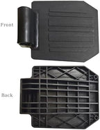 1 Pair of Universal Footplate for The Wheelchair, Transport Chair Footrest Elevating Leg Rests Replacement Parts for Standard Wheelchair Repair Parts