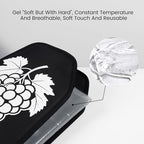 Insulated Wine Bottle Chiller Sleeve, Portable Wine Cooler for Temperature Control (White Grape)