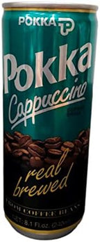 POKKA Coffee 9-Pack Set - Milk Coffee, Vanilla Coffee, Cappuccino, 8.1 Fl Oz (240ml) Each (Cappuccino - Pack of 30 (1 Case))