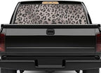 Generic Leopard Print Rear Window Decal for Trucks,Truck Rear Window Decals,Decals for Truck Car SUV,Vinyl Graphic Sticker, (66.93" x 22.44")