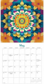 Gladstone Media, Mystic Flowers 2026 Square Wall Calendar