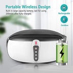 Wireless Slimming Belt, Abdominal Massager Portable Weight Loss Machine with 4 Vibration Massage Modes, Heating, Improve Blood Flow