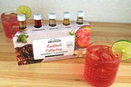 Monin - 5 Flavor Classic Cocktail Collection: Pomegranate, Mojito, Agave Nectar, Mango, and Pure Cane Syrups, Great for Classic Happy Hour Cocktails, Non-GMO, Gluten-Free (50 ml per bottle)
