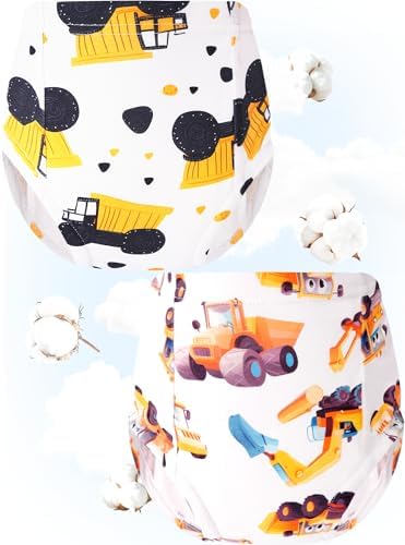 Boys Potty Training Underwear Pee Pants Cotton Absorbent Leak Resistant 4-Pack For Toddler 2t 3t 4t 5t 6 7 8 10