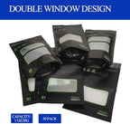 1 Ounce Bags,50 Pack Lock & Seal Storage & Curing Bags Heat Sealable upright terp bags 5.9" x 9.8" x 3.15" Inch (28g)