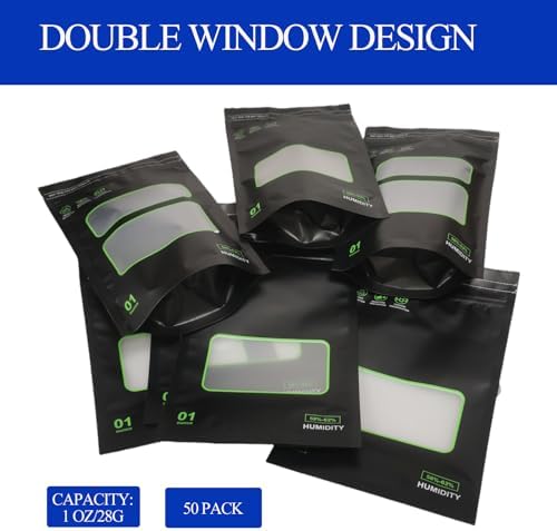 1 Ounce Bags,50 Pack Lock & Seal Storage & Curing Bags Heat Sealable upright terp bags 5.9" x 9.8" x 3.15" Inch (28g)