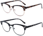 2 Pack Photochromic Reading Sunglasses for Men Women Full Lens Sun Readers Outdoor Magnifying Glasses NON BIFOCAL, +1.5