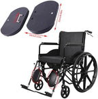 2 Pack Wheelchair Elevating Legrests Calf Pad Replacement Cushion Padded Calf Pads for Lightweight Wheelchair with Swing-Away Elevating Leg Rests Folding Wheelchairs Elevated Footrests