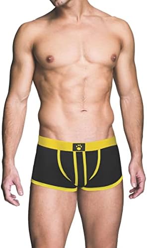 Prowler RED Ass-less Trunk Yellow XXL - UK Waist Size - 36" - 40" - One Count, Multicolor, Multicolour, 46-50