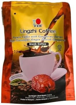 DXN Lingzhi BLACK Coffee 3 in 1 Instant Coffee