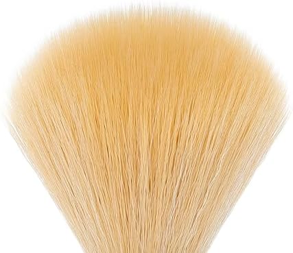 Men Rock The Brush Synthetic Bristles - Soft Bristle Shaving Brushes for Men - Synthetic Shave Brush - Men's Grooming Products - 1 Pc
