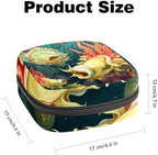 Sea Slug Sanitary Napkin Storage Bag, Tampons Collect Holder Purse, First Period Kit for Girls Women, Pad Bag for Period for School