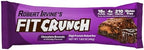 FITCRUNCH Snack Size Protein Bars, 6-Layer Baked Bar, 4g of Sugar, Gluten Free & Soft Cake Core (9 Bars, Chocolate Brownie)