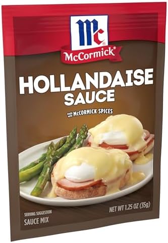 McCormick Hollandaise Sauce Mix, 1.25 oz (Pack of 12)