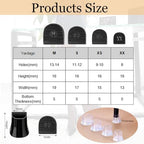 8 Pairs High Heel Protectors, Non-Slip Anti-Noise Heel Caps for High Heel,High Heel Cap for Wedding,Grass,Gravel,Wetlands,Wooden,Tile Outdoor&Indoor Events,Heel Tips & Heel Stoppers for Stiletto