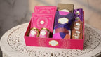 Ghasitaram Gifts Jaiccha Holi- Sweets/Holi Hampers/Thandai Ghasitaram Big Hamper Basket of 16 Healthy Goodies with Sugarfree Gujiyas