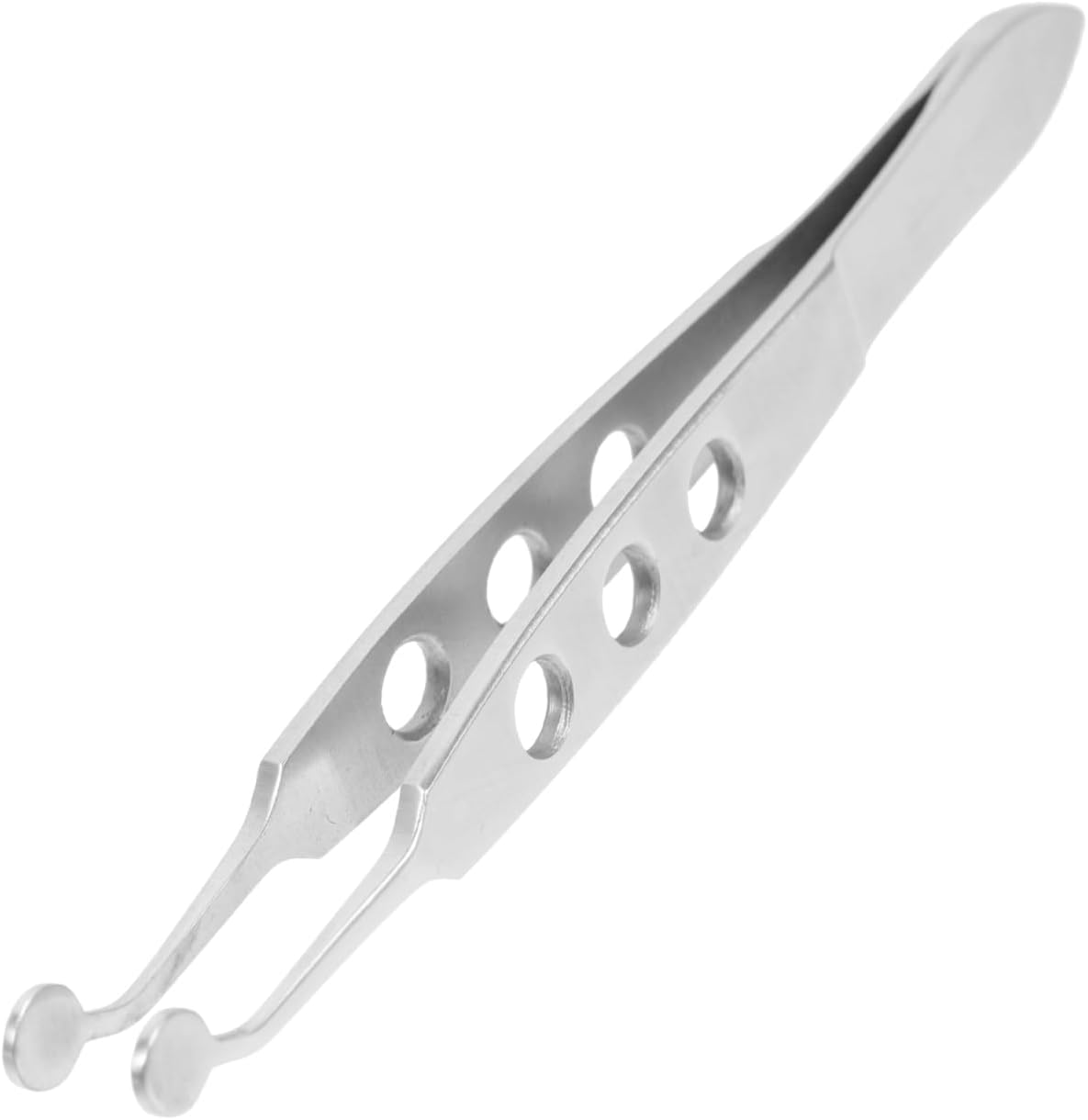 NOLITOY Meibomian Gland Expressor Eyelid Massage Tweezers: Stainless Steel Eyelid Forceps for Eye Care & Dry Eye Treatment – Facial Massage Tool for Women 4.13 Inches