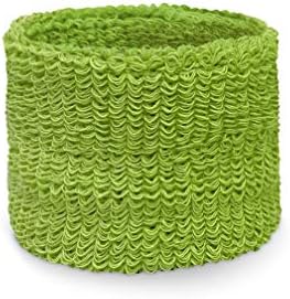 Couver Unisex Youth Kids Affordable Cotton Terry Wrist sweatbands for Event use (1 Pair)