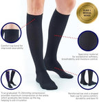 Neo G Energizing Daily Wear Mens Socks - True Graduated Compression - Class 1 Medical Device