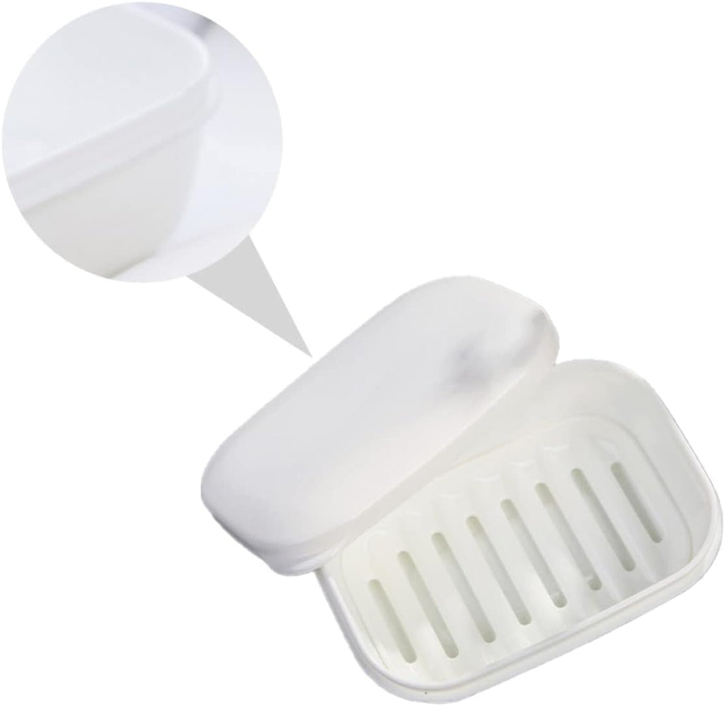 Ciieeo 2pcs Bathroom Organizers Soap Container Soap Holder Storage Box Shower Storage Decor