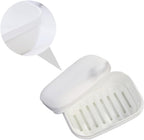 Ciieeo 2pcs Bathroom Organizers Soap Container Soap Holder Storage Box Shower Storage Decor