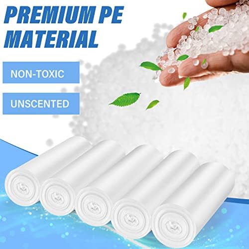 Small Trash Bags, Magesh 2.6 Gallon Trash Bags/Garbage Bags, Strong Wastebasket Liners for Bathroom Bedroom Office Trash Can, 200 Counts