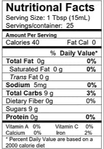 Saratoga Olive Oil Company Honey Ginger White Balsamic Vinegar 200ml (6.8oz)