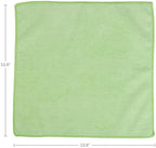 Stalwart Microfiber Cleaning Cloth Set - 24-Pack of Microfiber Towels for Cars, Home, and Kitchen - Lint-Free Absorbent 12.6-Inch Cleaning Rags