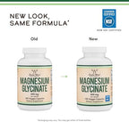 Magnesium Glycinate 400mg | 180 Capsules | Sleep, Muscle, & Heart Support | Vegan, Third Party Tested, Gluten Free, Non-GMO, by Double Wood Supplements