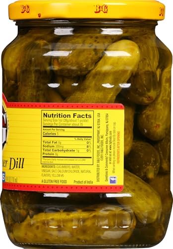 B&G Crunchy Kosher Dill Gherkins