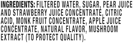 Capri Sun Flavored with Other Natural Flavor Juice Drink Blend, 10 Pouches, for School Lunches and On-the-Go Hydration, Strawberry Kiwi, All Natural Ingredients, 6 fl oz