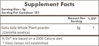 HERBAL HILLS Gotu Kola Powder Natural 16 Ounce Pack of 1