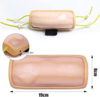 Forearm Venous Puncture Model, Nurses IV Practice Kit , Wearable Arm Injection Training Mold, Taking Blood Training Practice Model, Intramuscular Model, for Training Nurses and Medical Students