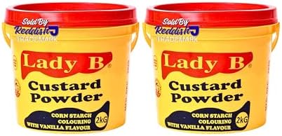 Lady B Custard Powder (1.6KG (3.6LB 2 PACKS)