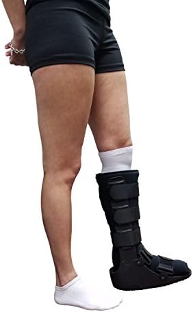 MARS WELLNESS Walking Boot Sock Liner - High Top Tall Cam Walker Boot - 19 Inch Sock