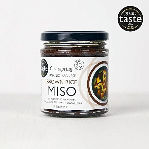 Clearspring Organic Japanese Brown Rice Miso Unpasteurised Jar 5.29 oz