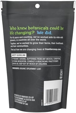 Frontier Co-op Organic Cut and Sifted Spearmint Leaf 1.48oz