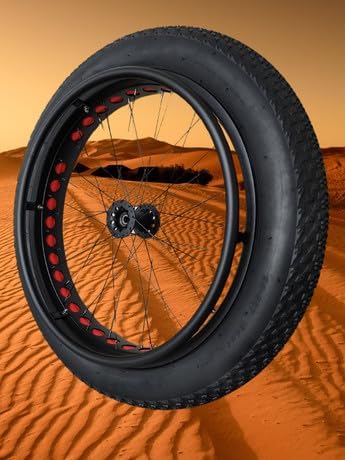 Sumo Heavy Duty Wheelchair Beach & Snow Wheels - Wheelchair Wheels for Sand & Snow & Outdoor Use