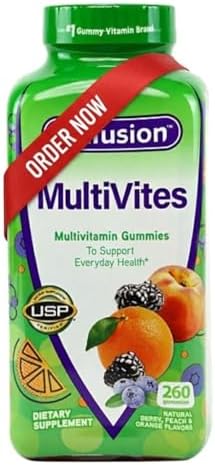 Vitafusions Multivites Gummies 260 ct, Support Everyday Health - (Pack of 1)