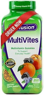 Vitafusions Multivites Gummies 260 ct, Support Everyday Health - (Pack of 1)