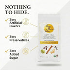Via Bom Dia 100% Naturally Flavored Ground Coffee, Dirty Chai, Medium Roast, No Artificial Flavors, 12 oz. Bag