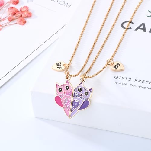 Friendship Necklace Cute Cat Jewelry for Women Bestie Birthday Valentine's Day Couple Trendy Fashion Creative Stylingchristmas gifts friendship gifts for women valentines