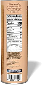 Amazon Brand, Aplenty Hazelnut Rolled Wafers, 5 Oz (Pack of 2)